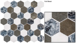 Presidential Grey (2″ Hex)