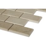 Crema Marfil 2X4 Beveled Brick