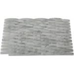3D Weave White Carrara