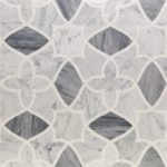 Alstromeria – White Carrara, Bardiglio Nuvelato White Thassos