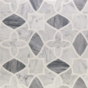 White Carrara, Bardiglio Nuvelato & White Thassos
