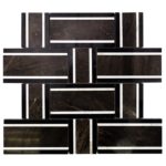 Interlace Chocolate, Calacatta  Marquina