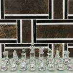 Interlace Chocolate, Calacatta  Marquina