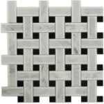 Lattice White Thassos With Light Gray