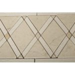 Majestic Border Textured Crema Marfil