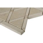 Majestic Border Textured Crema Marfil