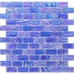Aqueous – Iridescent Blue 1X2