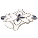 Mj Grace Cersei – China White, Gray & Diamond Blue