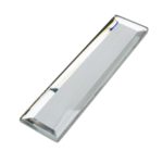 Reflection White Glam – Superwhite Glass With Inverted Beveled Mirror