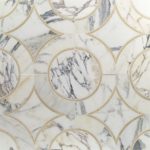 Mj Star 2.0 Calacutta With Crema Marfil Line Calacutta Circle