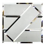 Mirror Dark Gray 4X12 Beveled