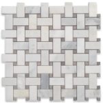 Basket Weave Asian Statuary With Silver Dot Honed