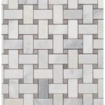 Basket Weave Asian Statuary With Silver Dot Honed