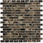 Dark Emperador 1 / 2X1 Brick