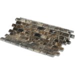 Dark Emperador 1 / 2X1 Brick