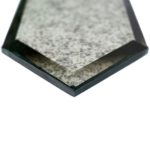 Elongated Beveled Hexagon Antique Mirror