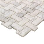 Dimension Weave White Carrara
