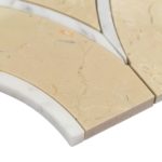Crema Marfil With Calacutta Line Crema Marfil Circle