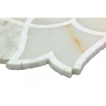 Alstromeria Series – White Onyx, Calacatta White Thassos