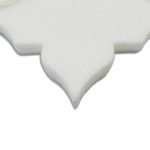 Mj Rabat White Thassos With Pearl Line