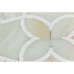 Alstromeria Series – White Onyx, Calacatta White Thassos
