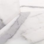 Elongated Beveled Hexagon Calacatta