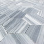 Milan Gray 4″ Hexagon