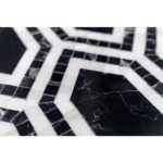 New Era Asian Black Long Hexagon With Asian Statuary