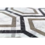 New Era White Carrara Long Hexagon With Lagos, White Carrara, Black