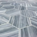 Milan Gray 4″ Hexagon