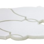 Empress Kaarina – White Thassos With Antique Mirror Line
