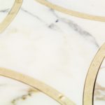 Mj Star 2.0 Calacutta With Crema Marfil Line Calacutta Circle