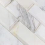 Calacatta 2X4 Beveled