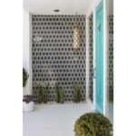 New Era Asian Black Long Hexagon With Asian Statuary