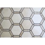 Honeycomb Crema Marfil & Light Emperador