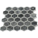 Honeycomb Dark Bardiglio & Thassos