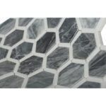 Honeycomb Dark Bardiglio & Thassos