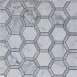Honeycomb White Carrara & Light Bardiglio