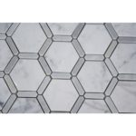 Honeycomb White Carrara & Light Bardiglio