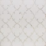 Mj Rabat White Thassos With Pearl Line