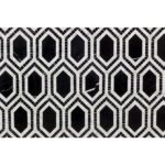 New Era Asian Black Long Hexagon With Asian Statuary