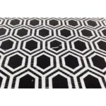 New Era Asian Black Long Hexagon With Asian Statuary