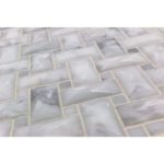 Dimension Weave White Carrara