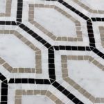 New Era White Carrara Long Hexagon With Lagos, White Carrara, Black
