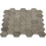 Athens Gray 2″Hexagon