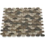 Marble Motion Ovals Amber
