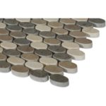 Marble Motion Ovals Amber