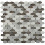 Marble Motion Ovals Lagos Carrara Thassos