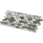 Marble Motion Ovals Lagos Carrara Thassos