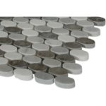 Marble Motion Ovals Lagos Carrara Thassos
